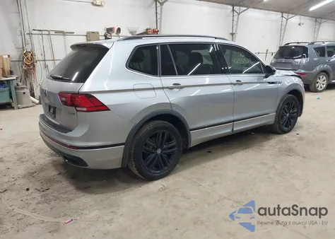 2022 Volkswagen Tiguan 2.0T Se R-Line Black from USA, damaged, VIN 3VV8B7AX8NM044884